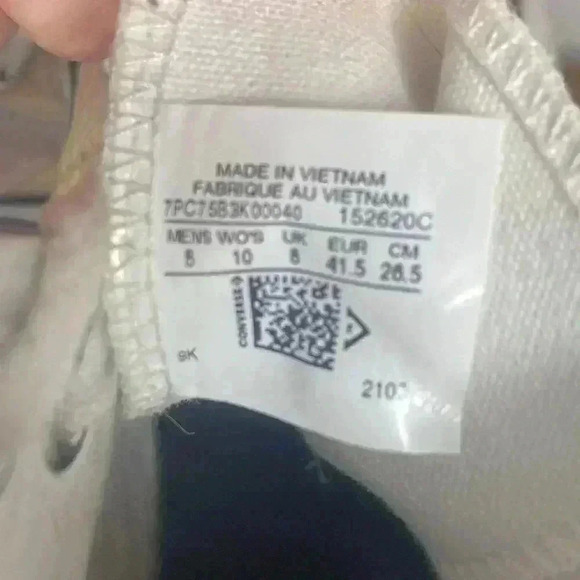 Converse All Star Colorful Hi Top Sneakers Men's Size 8 Womens Size 10 - Picture 8 of 9